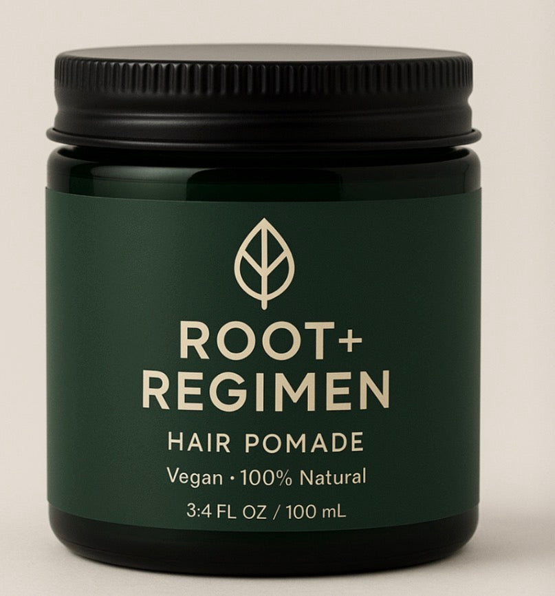 Root+Regimen - All Natural Hair Pomade – Matte Finish Styling Wax