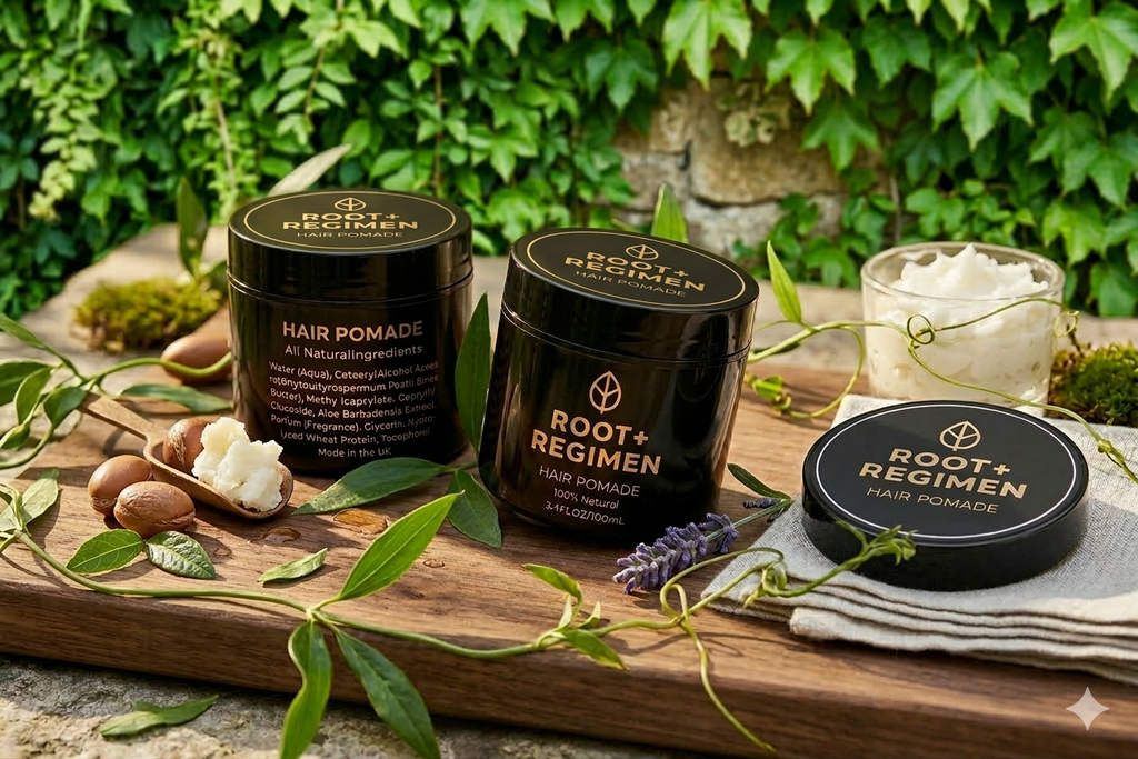 Pre Order-Root+Regimen - All Natural Hair Pomade – Matte Finish Styling Wax